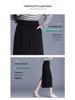 Drapey Commute Slimming Black Pencil Midi Skirt - Spring 2026 Collection