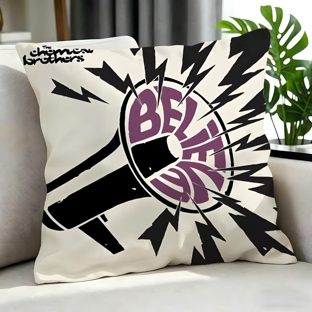 Band The CChemical BBrothers Cushion Cover Cushion Cover Set Pcs X X X Pillowcase Decorative Sofa Home Decor