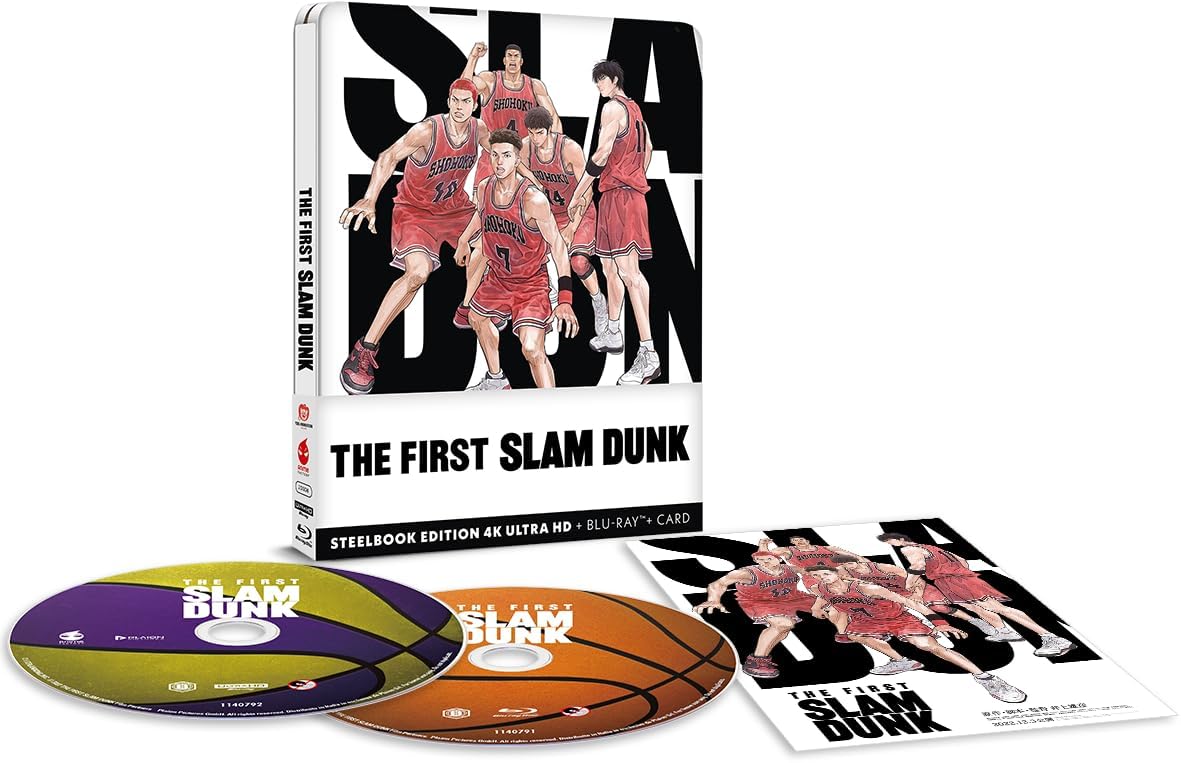 

Movie THE FIRST SLAM DUNK Limited Steelbook Specification First Slam Dunk [4K HUD+Blu-ray Region B] (Import version)
