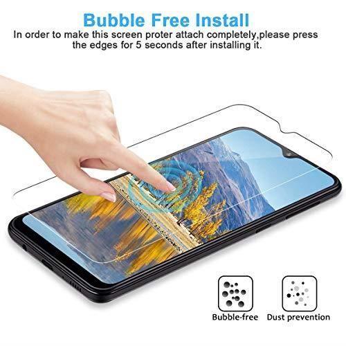 NONZERS Verre Trempé pour Samsung Galaxy A40, [sans Bulles] [Anti-Rayures] 3D Film Protecteur Vitre d'Écran en 9H Dureté et Film de