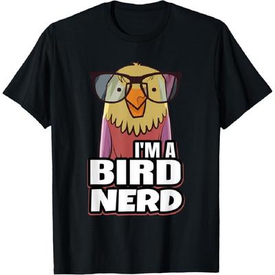 BIRD NERD Gifts for Bird Nerds & Lovers T-Shirt