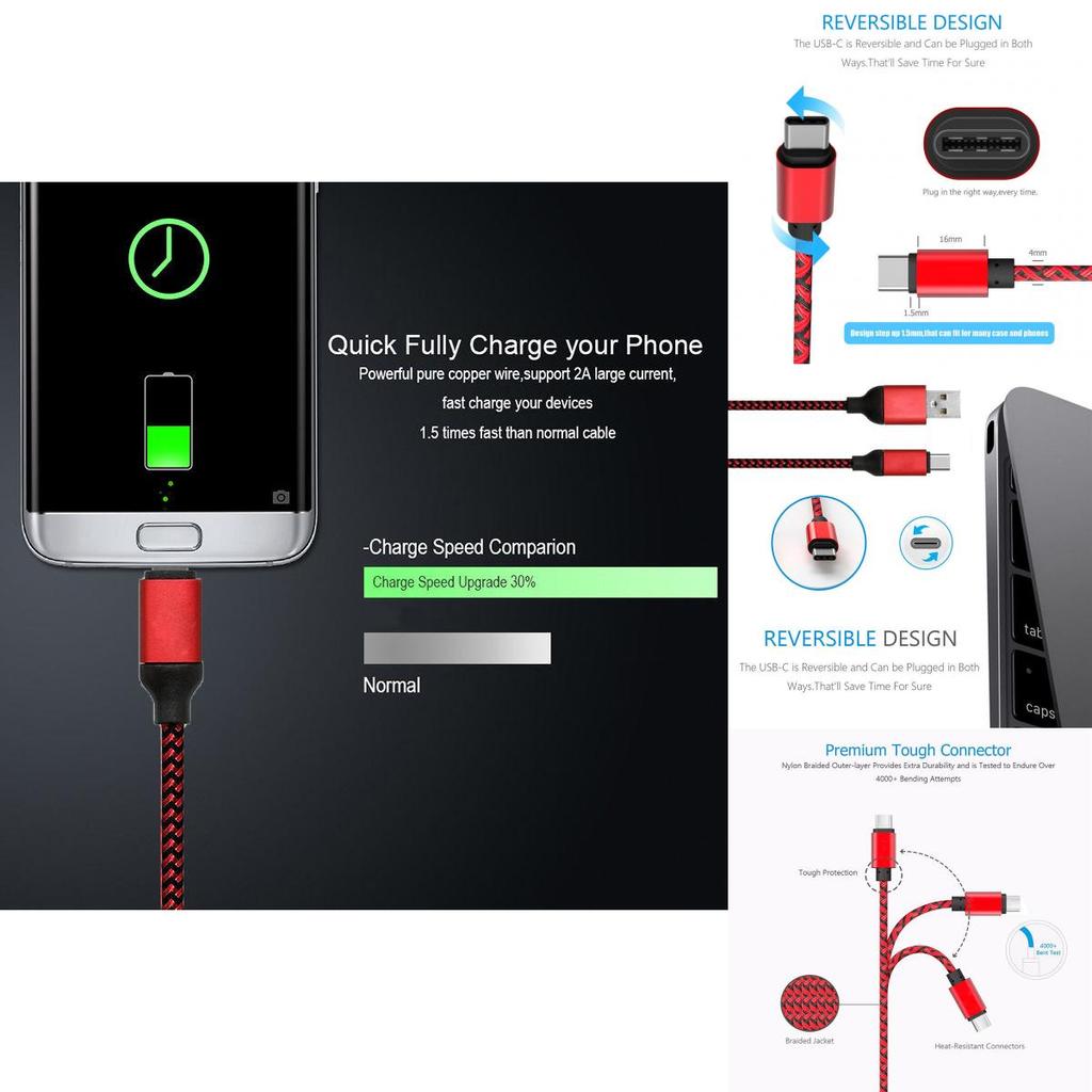 1 Schnelllade-Datenkabel für das Samsung Galaxy S8/plus