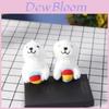 Cute Seal Plush Keychain Fluffy Toy Ultra-soft Stuffed Animal Bag Accessory