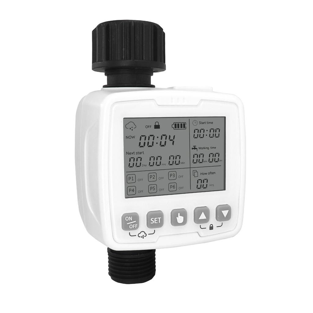 Sprinkler Timer,Water Timer Programmable Garden Outdoor Hose Faucet Timer with Rain Delay System,