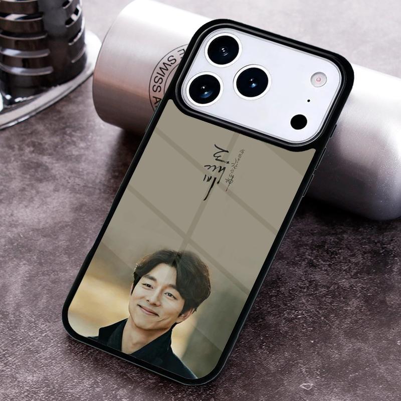 GongYoo Goblin Korean Drama Phone Case for iPhone 17 16 15 Pro Max Air 14 13 12 11 Plus Shockproof Cover