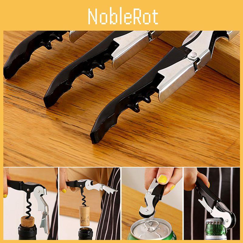 Wine Screw Cork Bottle Opener Professional Stainless Steel Metal Waiters Friend