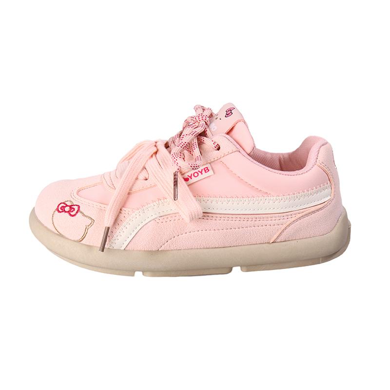 

Мода Модные Кроссовки Осень Новые Круглый Носок Глубокий Вырез Шнуровка Спереди Мягкая Подошва Нескользящие Плоские Одинарные Туфли 35 розовый