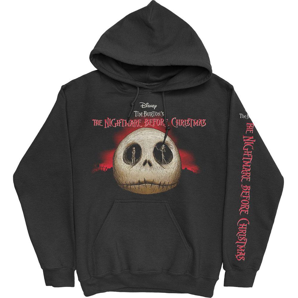 Nightmare Before Christmas Unisex-Erwachsene Jack Skellington Eyes Kapuzenpullover
