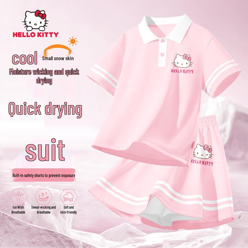 Hello Kitty Girls Summer Polo Sport Set 150