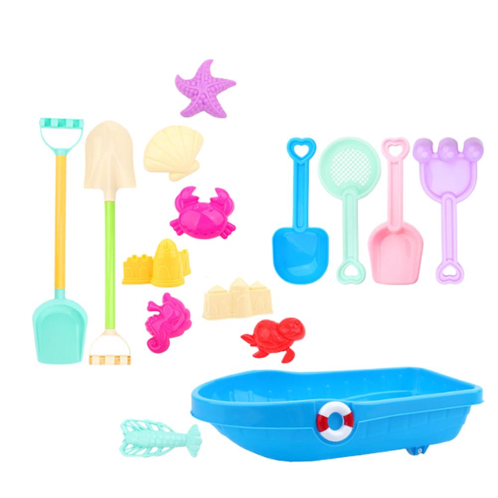 Outdoor Beach Sand Toy Set Children's Complete Tool Kit for Playing In the Sand And Creating Castles