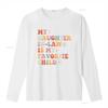 Retro Groovy Funny Daughter In Law Is My Favorite Child Print Casual T Shirt vintage Washed Stretched graphic Soft