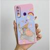 Für Huawei Y6p Hülle MED-LX9 Hübsche Schmetterlingsblumen Coque Weiche Flüssigsilikon Handyhülle Für Huawei Y7p Y 6p 2020 Rückseite