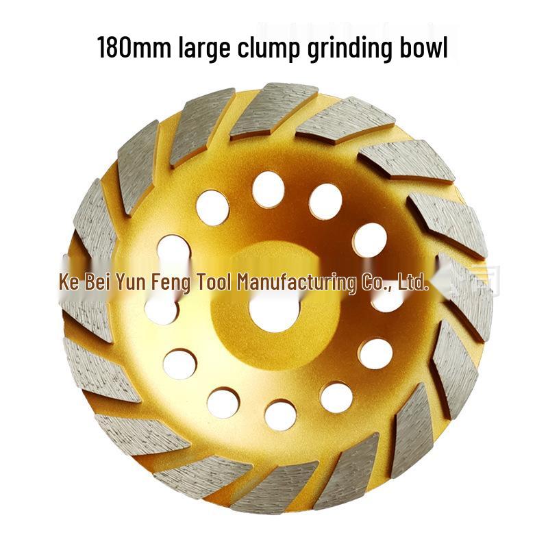 Thickened Diamond Grinding Disc for Angle Grinder - Cement, Marble Polishing & Concrete Cutting Saw Blade