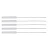 Lot de 10 brosses professionnelles en nylon pour appareils auditifs, 2,5 mm, outil de nettoyage pour tubes d'appareils auditifs