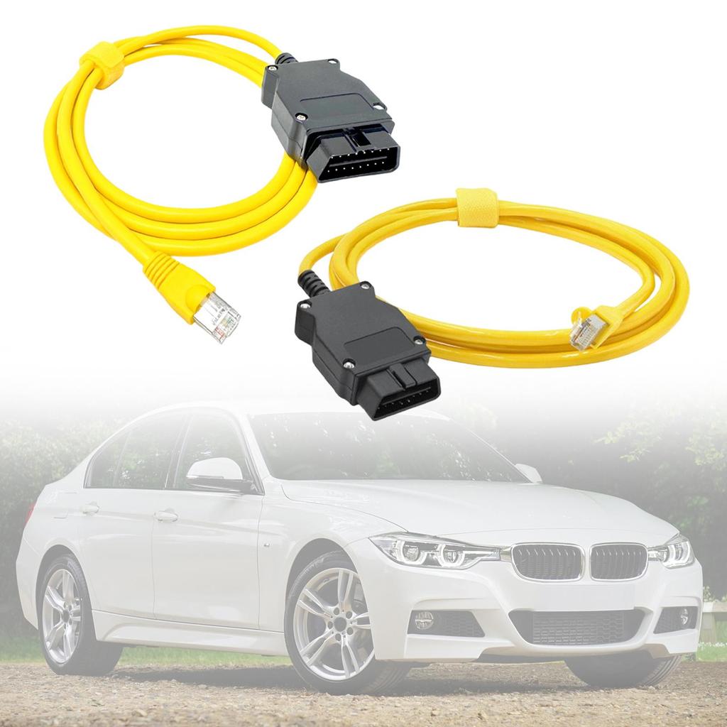 ENET OBD2 Cable 2m Diagnostic Adapter Durable Plastic Metal Accessories for BMW F Series Z Series SUV