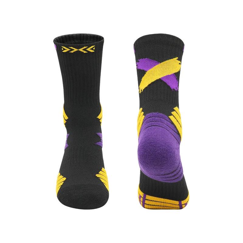 "Adult & Children's Long Tube Basketball Socks with Sweat-Absorbent Towel Bottom for Autumn & Winter"