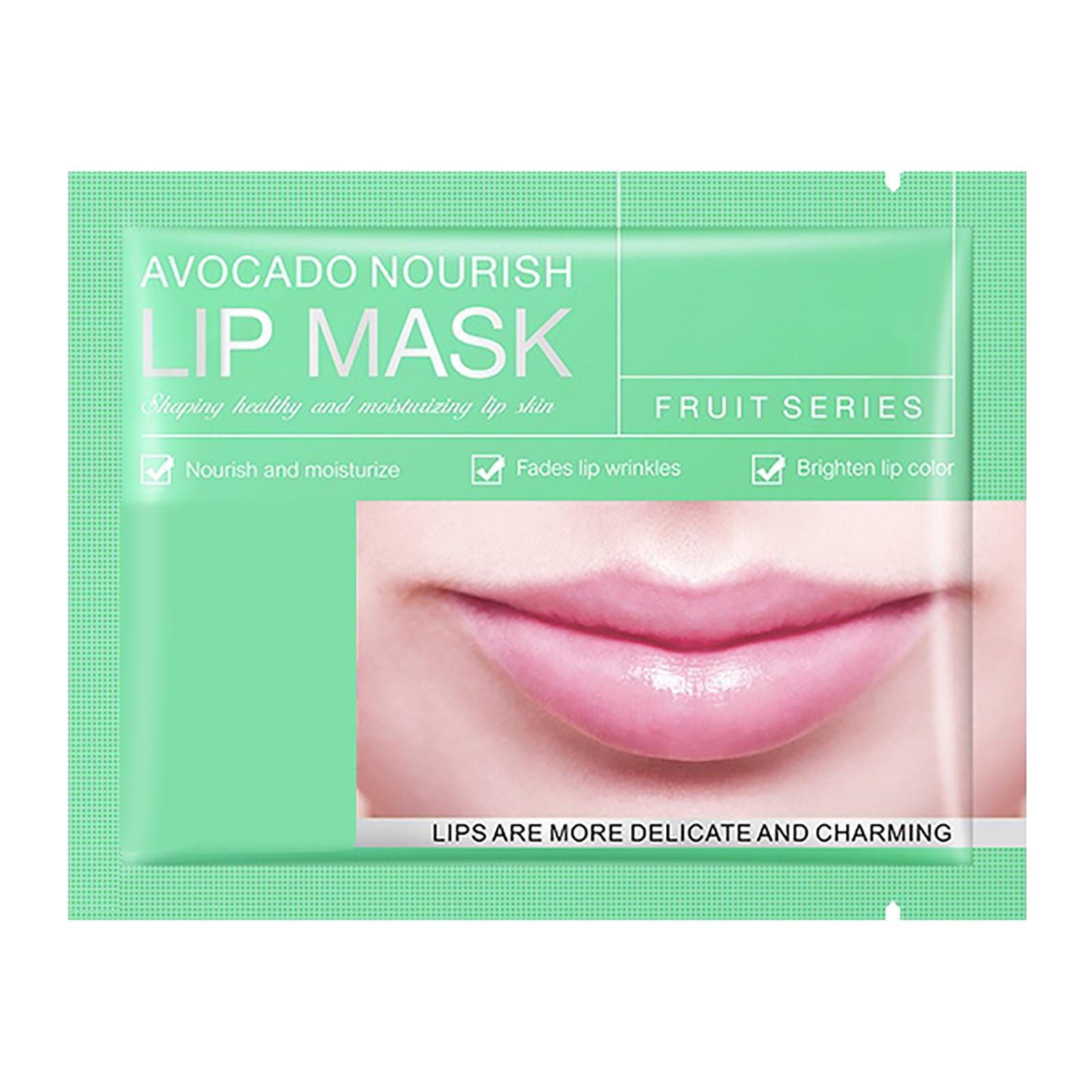 

Маска для губ с экстрактом фруктов, увлажняющая 5 мл One Size зелёный