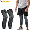 Sports Anti-Slip Full Length Compression Leg Sleeves Knee Brace Support Protect For Basketball Football Running Cycling Outdoors