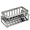Stainless Steel Sink Drying Rack Multifunctional Large Capacity Sponge Drain Shelf Space Saving Kitchen Sink Organizer Bathroom