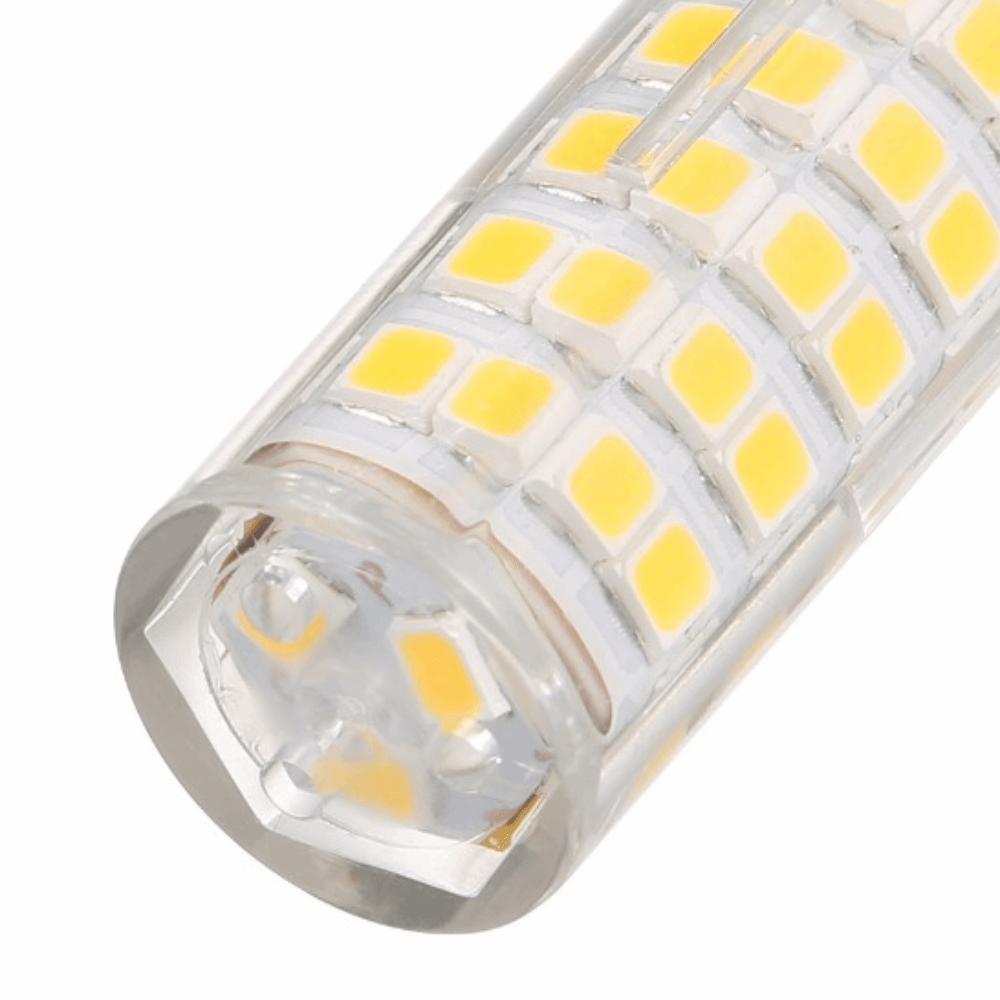 4PCS White E14 Base Light Bulb 9W Energy-Saving Lamp Bulb Easy Small Corn Lamps Pendant Light