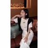 Letter Embroidery Short-sleeved T-shirt Women's Summer New Slim-fit Women's Round Neck Student Women's Clothing Women's Fashion
