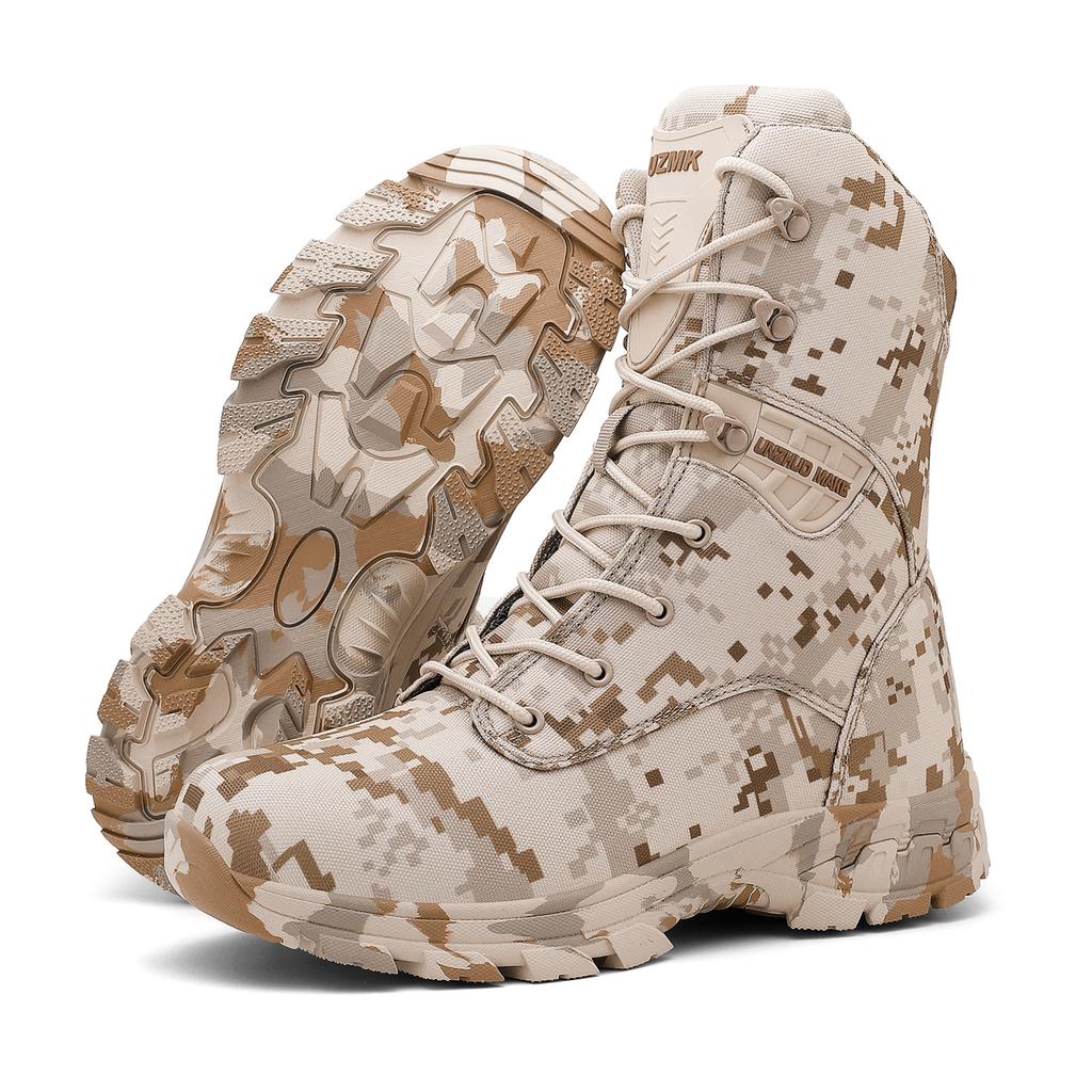 New Men Tactical Boot Combat Anti-Slip Brand Unisex Breathable Special Force Size Plus Army Boots Male Military Motorcycle Shoe
