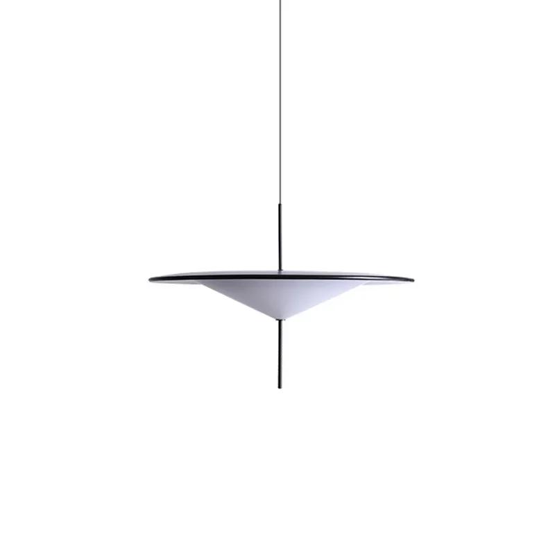 Nordic Italian Designer UFO Restaurant Lamp Bedroom Indoor Lighting 10W Modern Living Room Study Chandelier