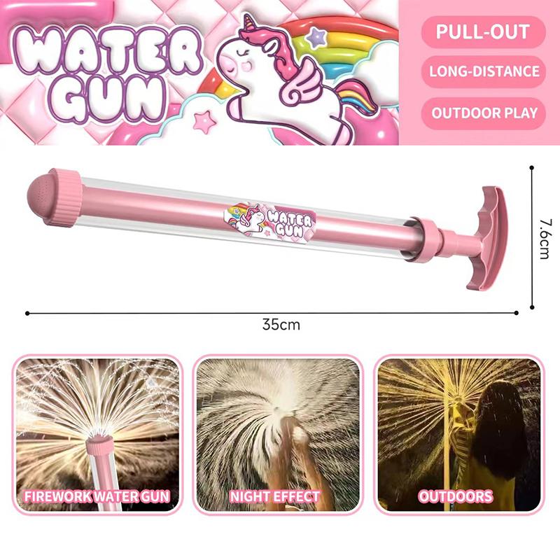 Cartoon Capybara Firework Water Squirt Toys Reusable Water Soaker Toy Outdoor Water Gun Injector Summer Outdoor Game Supplies