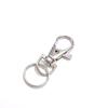 10PCS Simple Practical Economical and Popular Rotating Hook with Keychain Metal Rotating Lobster Claw Buckle
