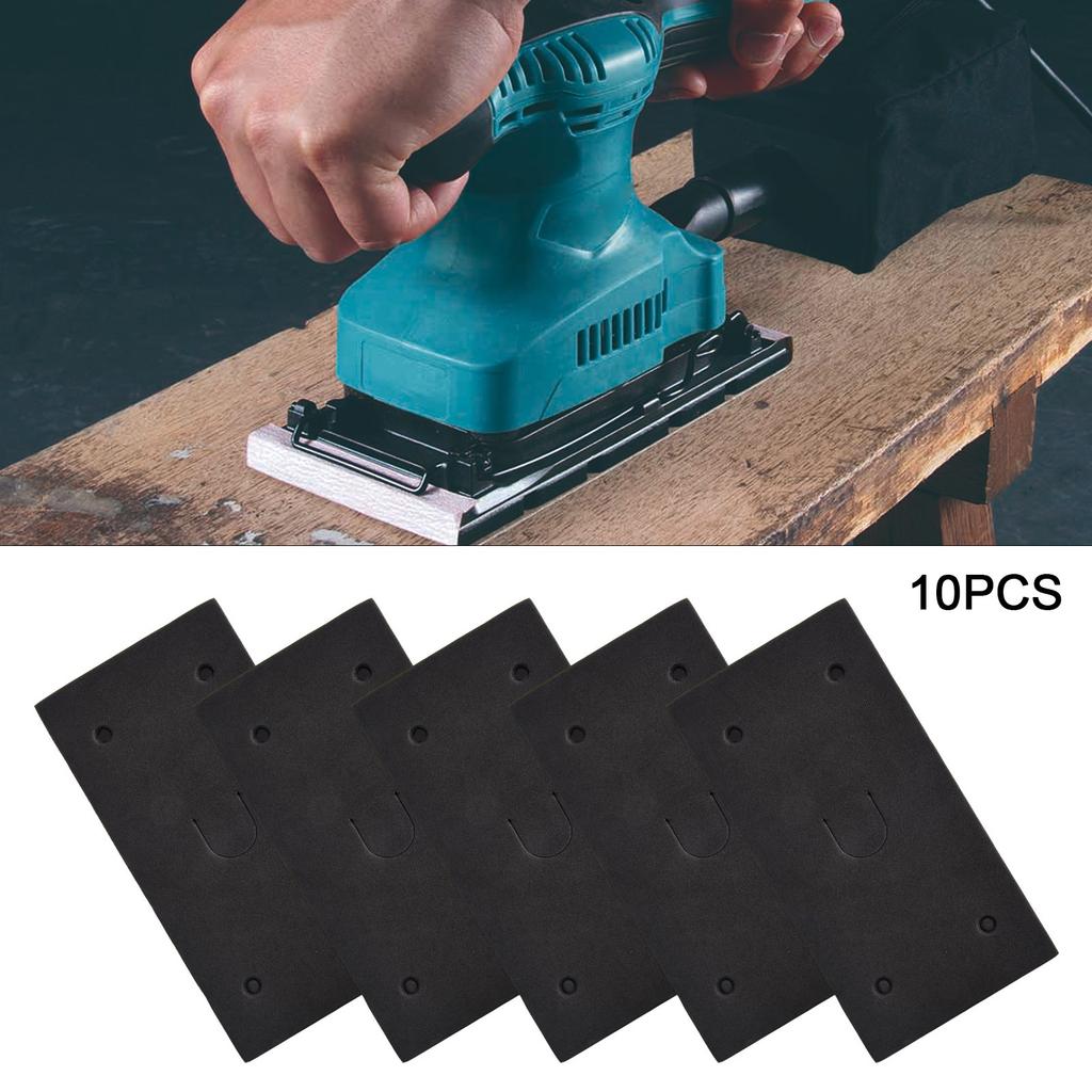 Replacement Accessories Sander Foam Pad Sponge Pad For Sander 10Pcs 4510/9035/9045 Bottom Plate Sandpaper Machine