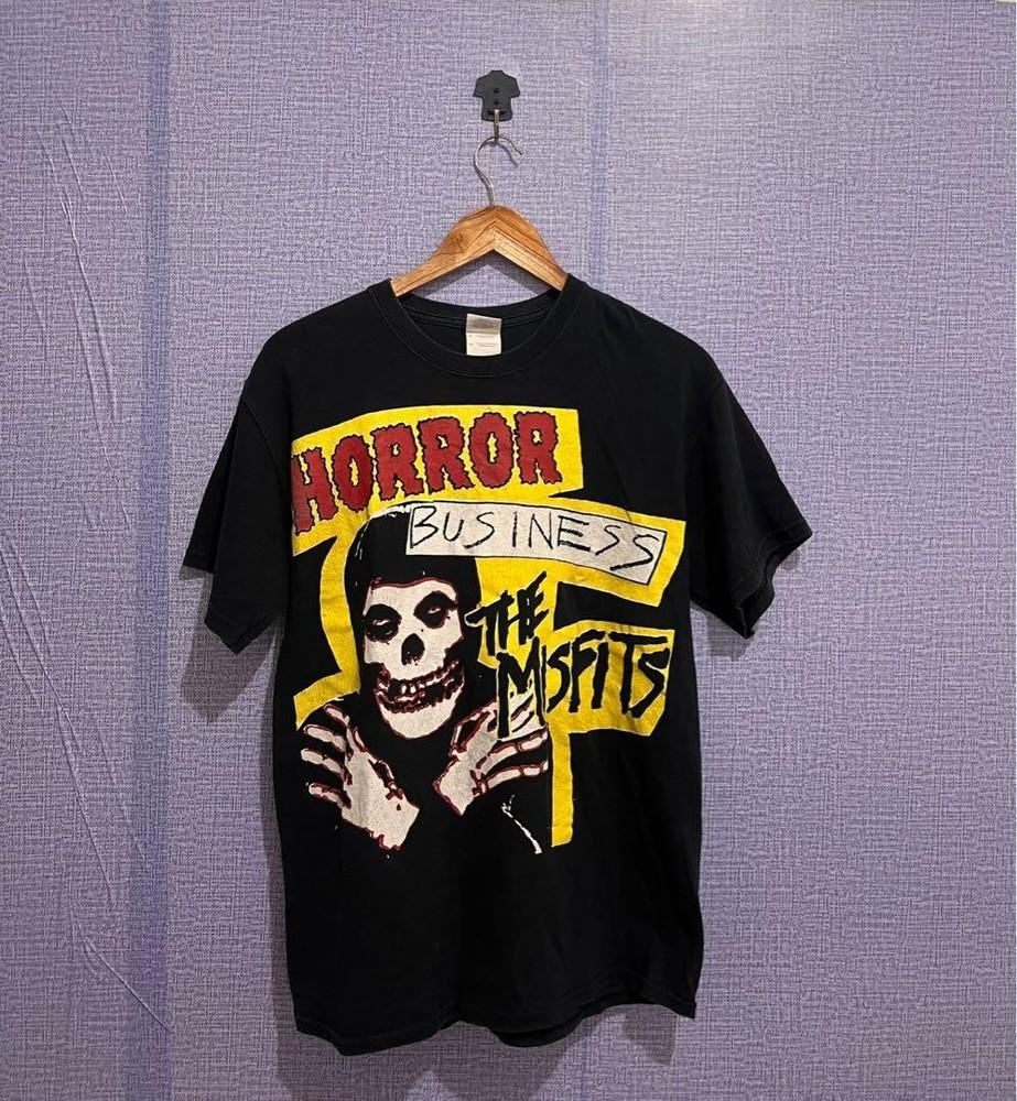 

The Misfits Horror business Rock band black short sleeve T shirt cotton NH2560 Unisex T-Shirt XXL