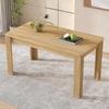 Dining Table, Table with Four Legs, Oak Wood Table, Rectangular Dining Table, Oak Color[OLD SKU:WF312300AAE]