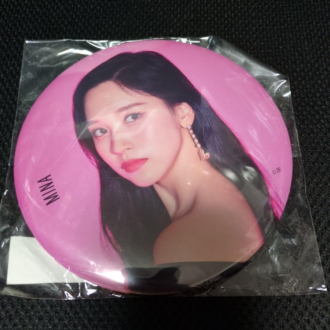 

[USED] TWICE MINA Pink Can Badge Mina