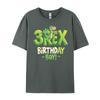 3Rex Birthday Boys Brand Clothing Anime T Shirts Camisetas Hombre EU SIZE Leisure White T Shirt Unisex Women New Year