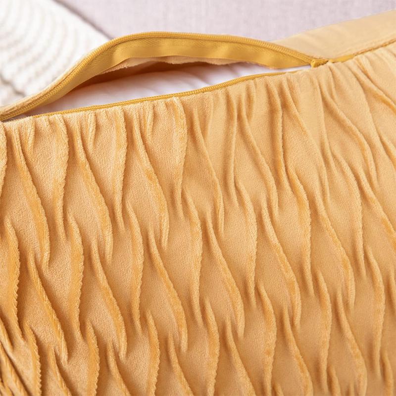 LMETJMA Super Soft Velvet Decorativo Throw Pillow Capas 45x45cm Luxo Estilo Almofada Capa de Almofada para Sofá Quarto JT414