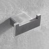 Black 304 Stainless Steel No-Drill Coat & Hat Hook for Bathroom or Entrance