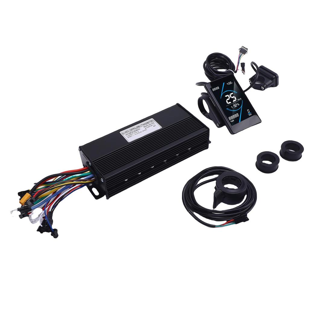 Bike Controller Kit 40A Sine Wave 3 Mode Brushless Motor Controller T5S LCD Color Display Control Pa