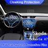 Для Skoda Octavia A7 Автомобільна Плівка LCD Екран TPU Захисна Плівка Захисне Скло Наклейки для Декору