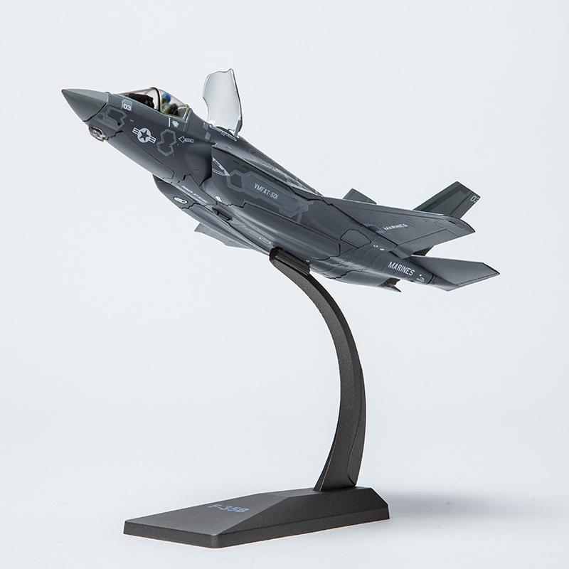 1: 72 F35b Aircraft Model Foam Model Simulation Bomber Alloy Fighter Model Toy Exquisite Collection Aircraft Model Decoratio