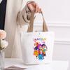Canvas Bag Kpop Peripheral Cute Portable Cartoon Canvas Bag Student Leisure Shoulder Bag Shopping Bag