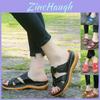 Women Adjustable Open Toe Sandals With Comfortable Wedge Heel For Casual Summer Beach Wear