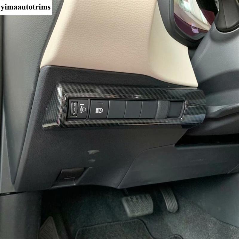 Middle AC Air Vent Strip / Steering Wheel Frame / Gear Shift Head Cover Trim ABS Accessories For Toyota Corolla E210 - 2025