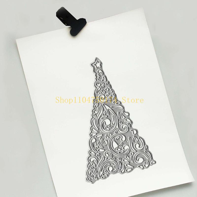 

Christmas Tree Metal Cutting Dies Stencil DIY Scrapbooking Album Paper Card Template Mold Embossing Decoration top sale China Mainland