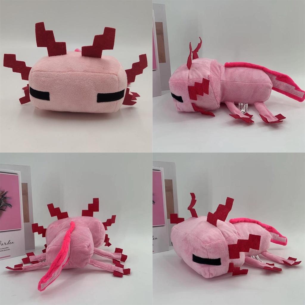 Pluszowa zabawka Axolotl Miękka i przytulna Lalka zwierzątko z kreskówki 30 cm wysokości