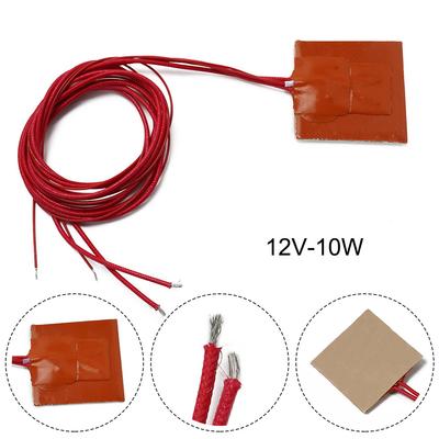 Heater Mat Heater Pad Silicone Pad Heating Home Supplies Household Tool Power Tool 50x50mm For Printer Heated Bed