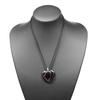 Baccarat heart Necklace crystal 29.5g Women Used