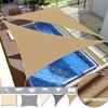 Sun Shade Sail 6m/5m/4M/3m/2M Triangle Rectangle UV Block Sunshade Cloth Canopy for Yard Deck Patio Backyard Lawn Garden Outdoor