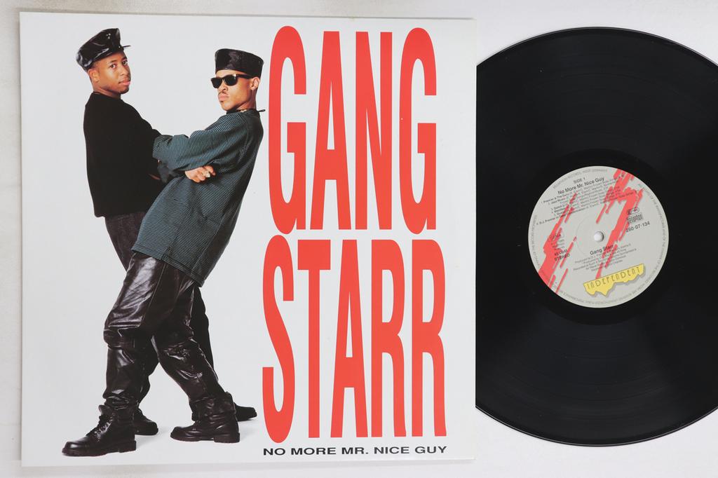 LP Record GANG STARR - No More Mr. Nice Guy 26007134 Bellaphon 1989 Germany Rap & Hip-Hop/R&B Used