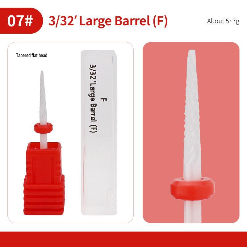 Ceramic Nail Drill Bit for Nail Art & Gel Polish Removal