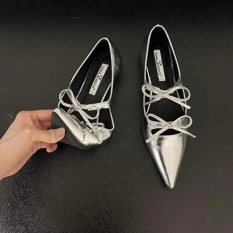 

Female Buckle Strap Pumps Wine Red Footwear Women Medium Heels Shoes Fashion Shallow Pointed Toe Ladies Low Heels Shoes 35 срібний